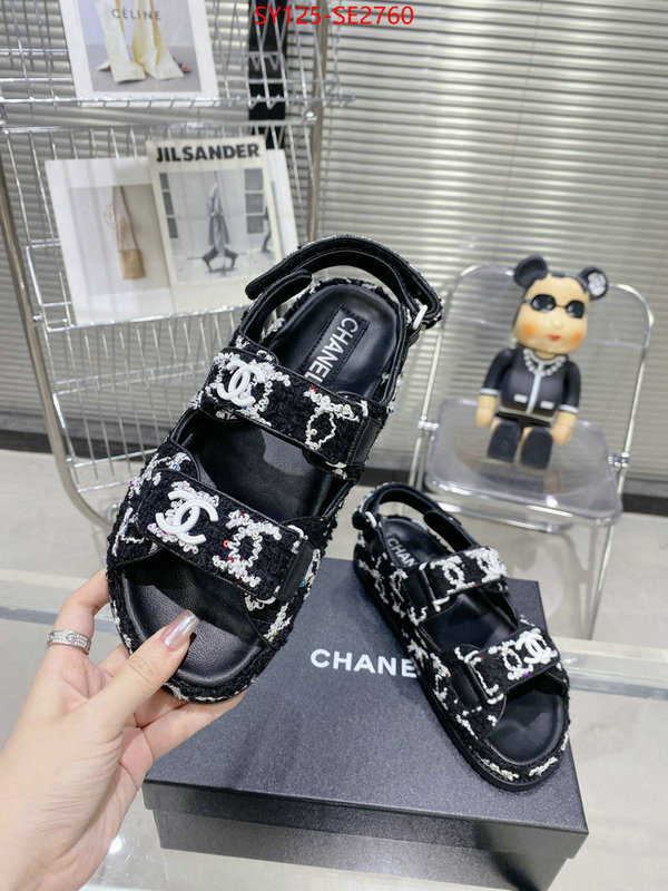 Women Shoes-Chanel,best knockoff , ID: SE2760,$: 125USD