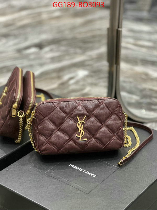 YSL Bag(TOP)-Diagonal-,ID: BO3093,$: 189USD