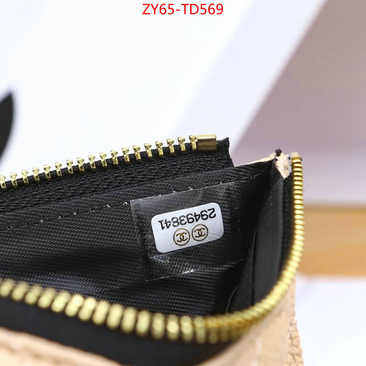 Chanel Bags(4A)-Wallet-,ID: TD569,$: 65USD