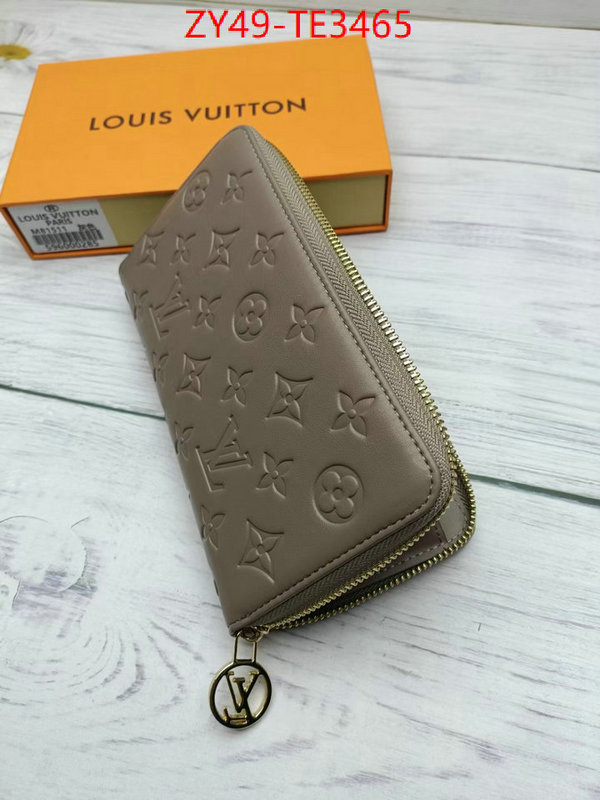 LV Bags(4A)-Wallet,buy high quality cheap hot replica ,ID: TE3465,$: 49USD