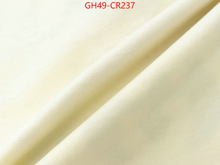 Clothing-Gucci,replica 2023 perfect luxury , ID: CR237,$: 49USD