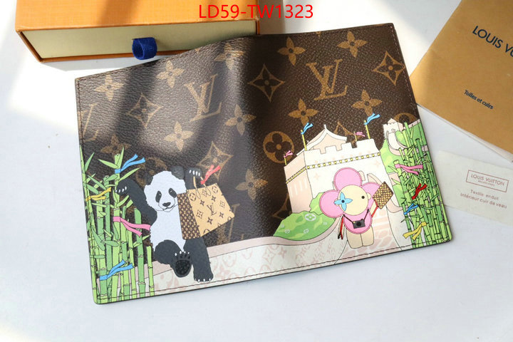 LV Bags(TOP)-Wallet,ID: TW1323,$: 59USD