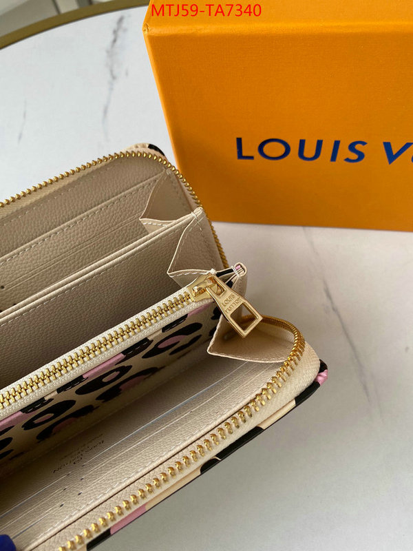 LV Bags(4A)-Wallet,ID: TA7340,$: 59USD