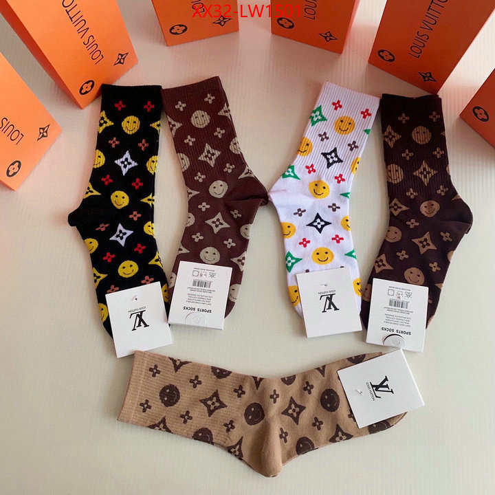 Sock-LV,buy 2023 replica , ID: LW1501,$: 32USD