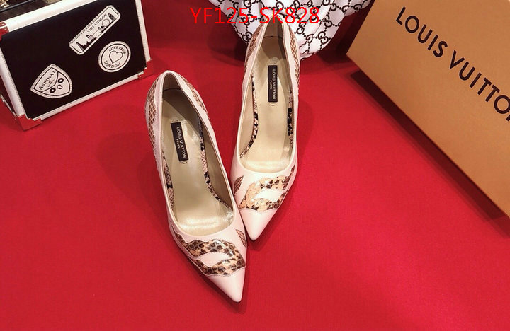 Women Shoes-LV,fake cheap best online , ID: SK828,$:125USD