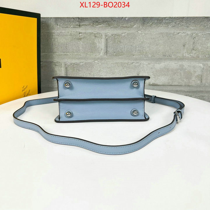 Fendi Bags(4A)-Diagonal-,best capucines replica ,ID: BO2034,$: 129USD