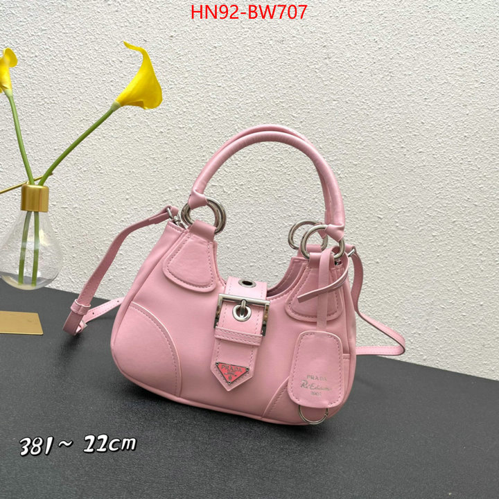 Prada Bags(4A)-Diagonal-,what is a counter quality ,ID: BW707,$: 92USD