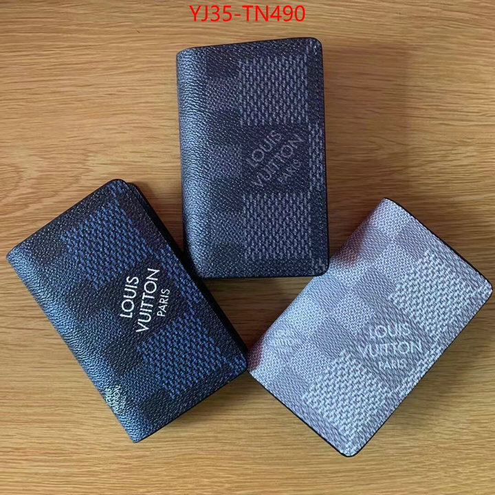 LV Bags(4A)-Wallet,ID: TN490,$: 35USD