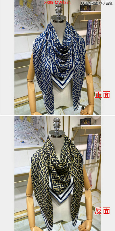 Scarf-Fendi,aaaaa quality replica , ID: MW1824,$: 95USD