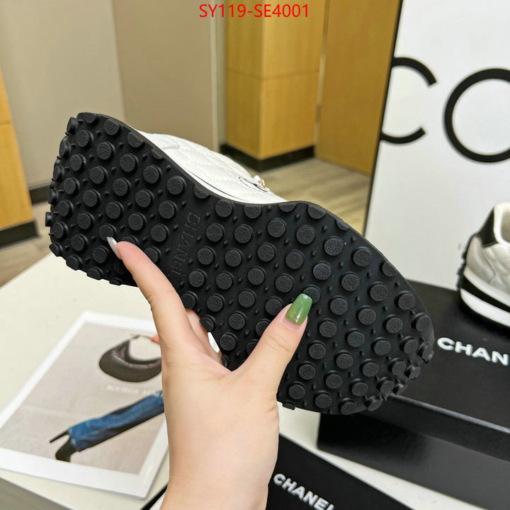 Women Shoes-Chanel,replica shop , ID: SE4001,$: 119USD