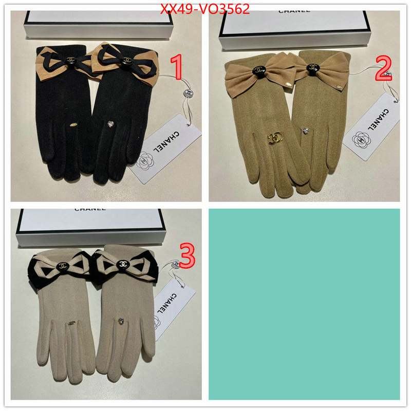 Gloves-Chanel,wholesale sale , ID: VO3562,$: 49USD