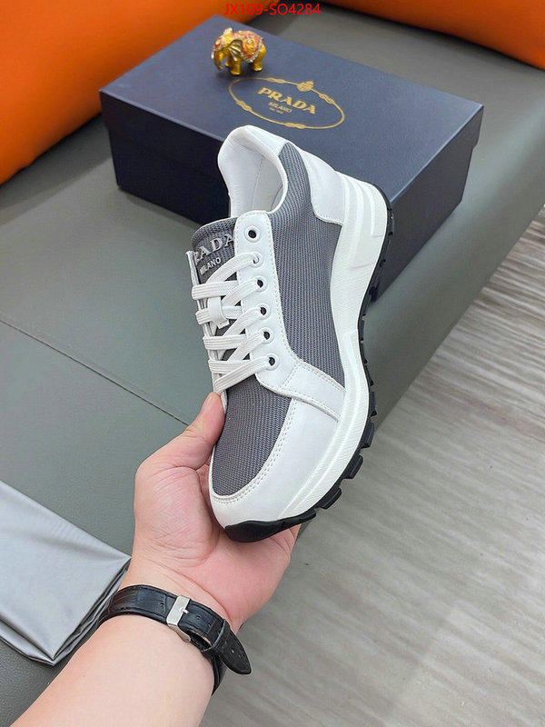 Men Shoes-Prada,shop cheap high quality 1:1 replica , ID: SO4284,$: 109USD