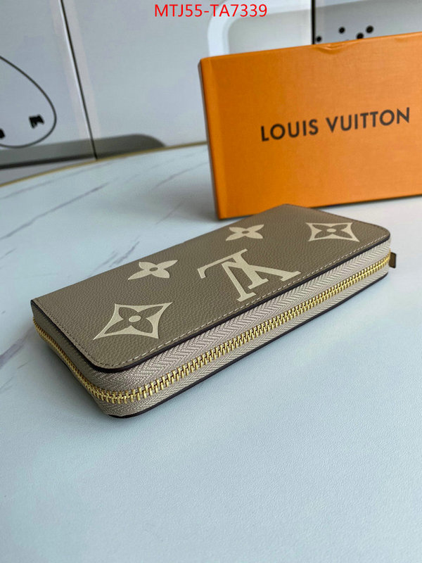 LV Bags(4A)-Wallet,ID: TA7339,$: 55USD