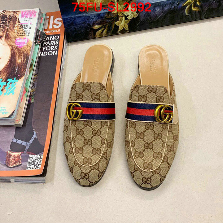 Women Shoes-Gucci,first top , ID: SL2992,$:75USD