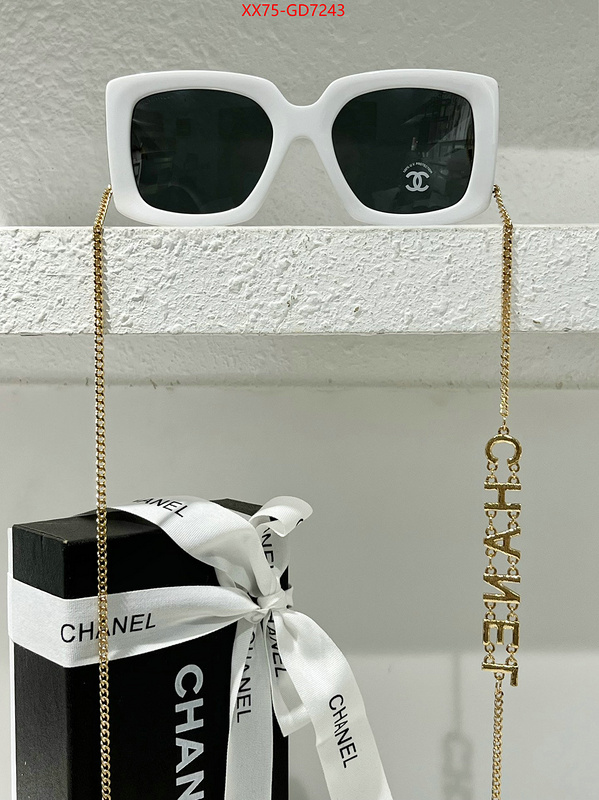 Glasses-Chanel,the best affordable , ID: GD7243,$: 75USD