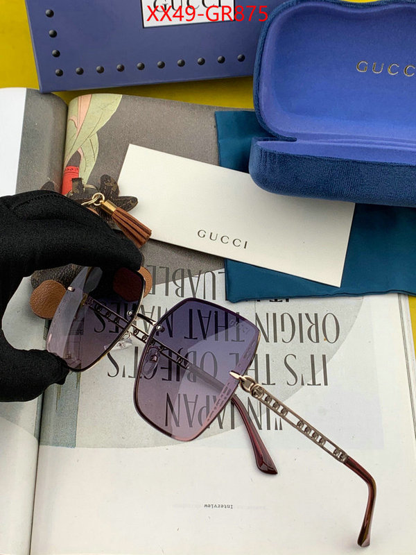 Glasses-Gucci,replica wholesale , ID: GR875,$: 49USD