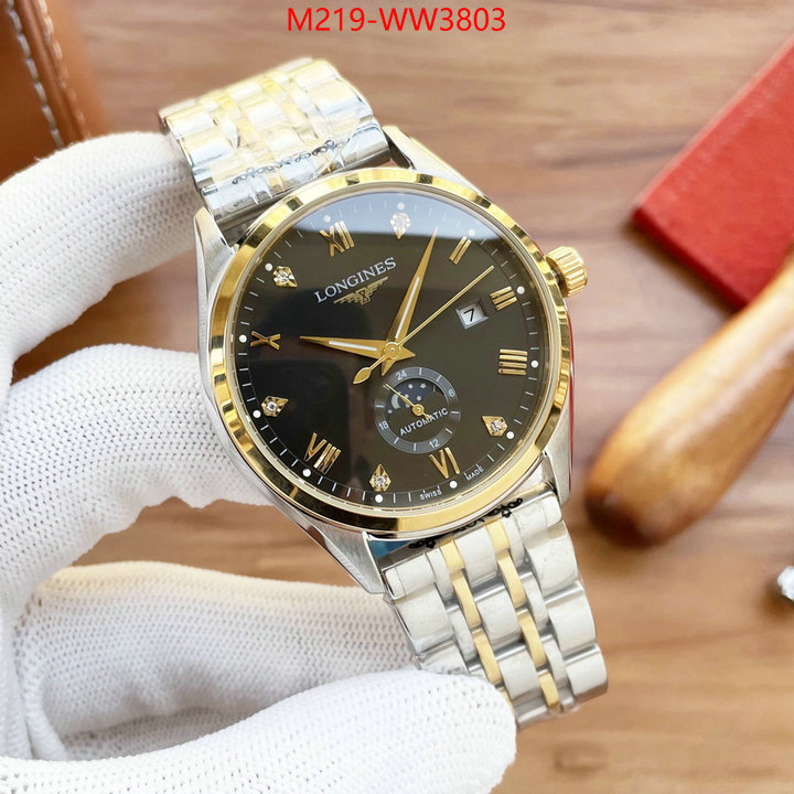 Watch (TOP)-Longines,shop the best high quality , ID: WW3803,$: 219USD