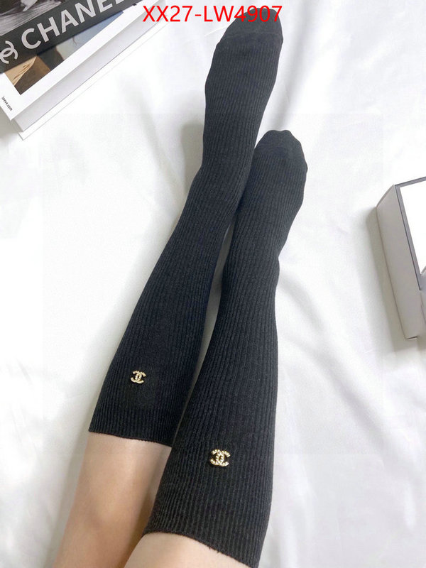 Sock-Chanel,where should i buy to receive , ID: LW4907,$: 27USD