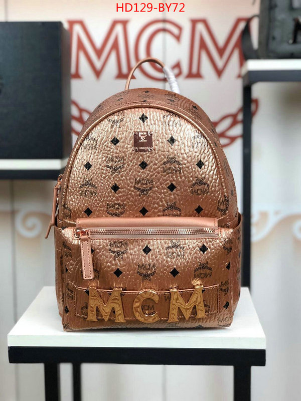 MCM Bags(TOP)-Backpack-,ID: BY72,$:129USD