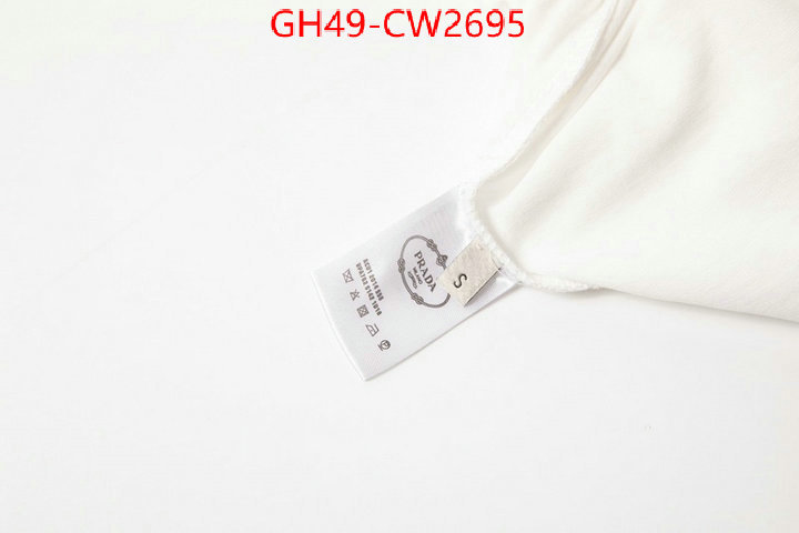 Clothing-Prada,mirror quality , ID: CW2695,$: 49USD