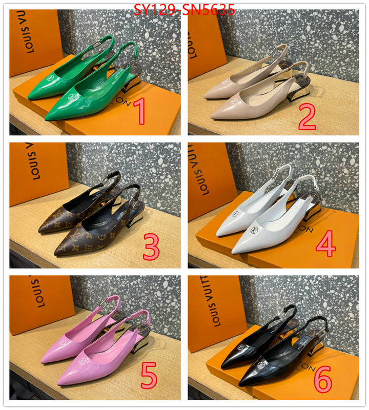 Women Shoes-LV,replica wholesale , ID: SN5635,$: 129USD