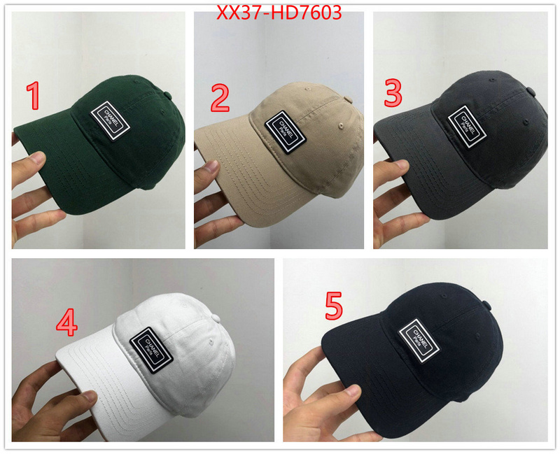 Cap (Hat)-Chanel,brand designer replica , ID: HD7603,$: 37USD