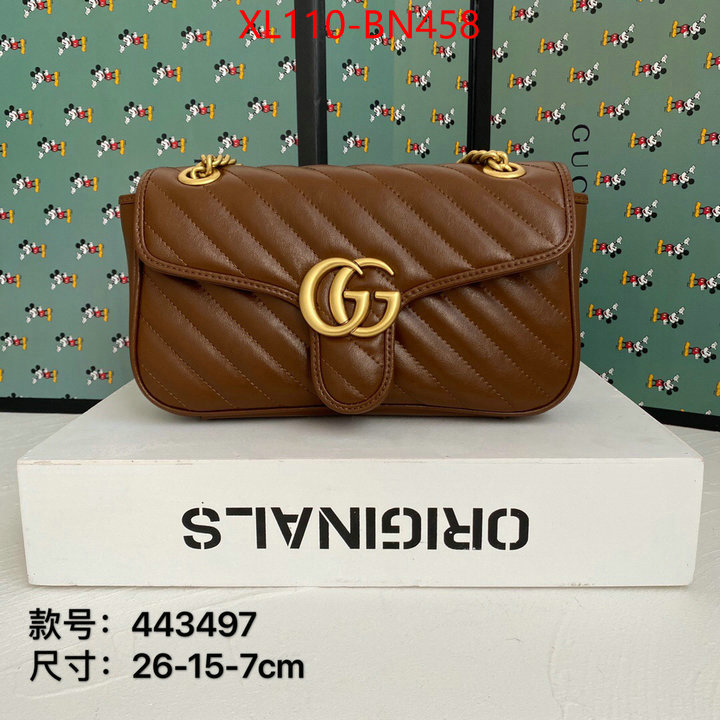 Gucci Bags(4A)-Marmont,only sell high-quality ,ID: BN458,$: 110USD