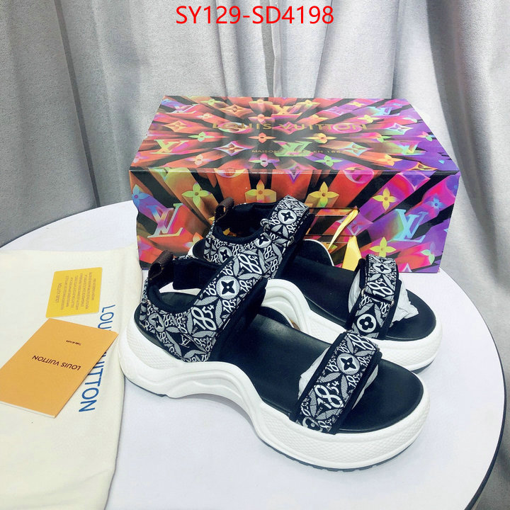 Women Shoes-LV,replica us , ID: SD4198,$: 129USD