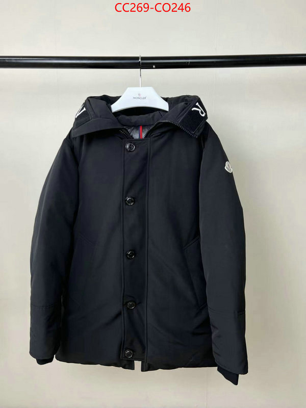 Down jacket Men-Moncler,aaaaa+ replica designer , ID: CO246,$: 269USD