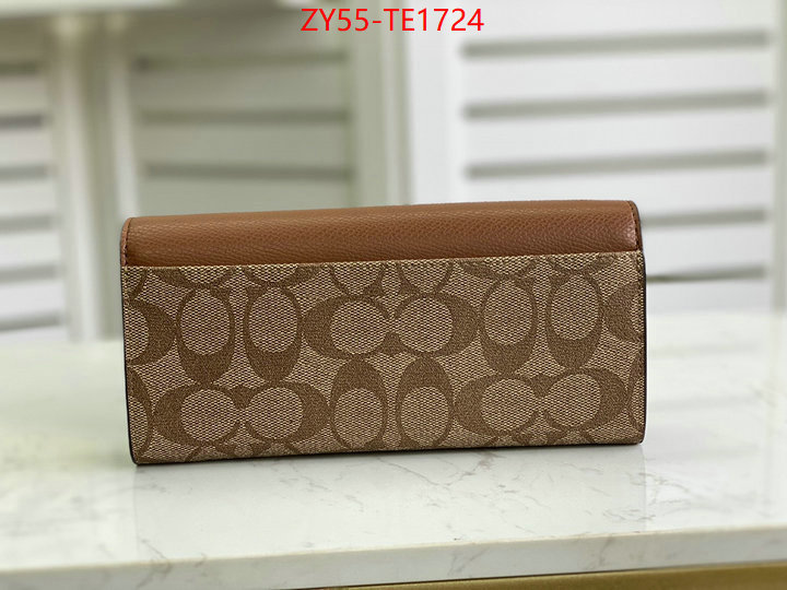 Coach Bags(4A)-Wallet,store ,ID: TE1724,$: 55USD
