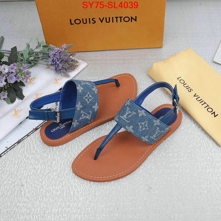 Women Shoes-LV,aaaaa replica , ID: SL4039,$: 75USD