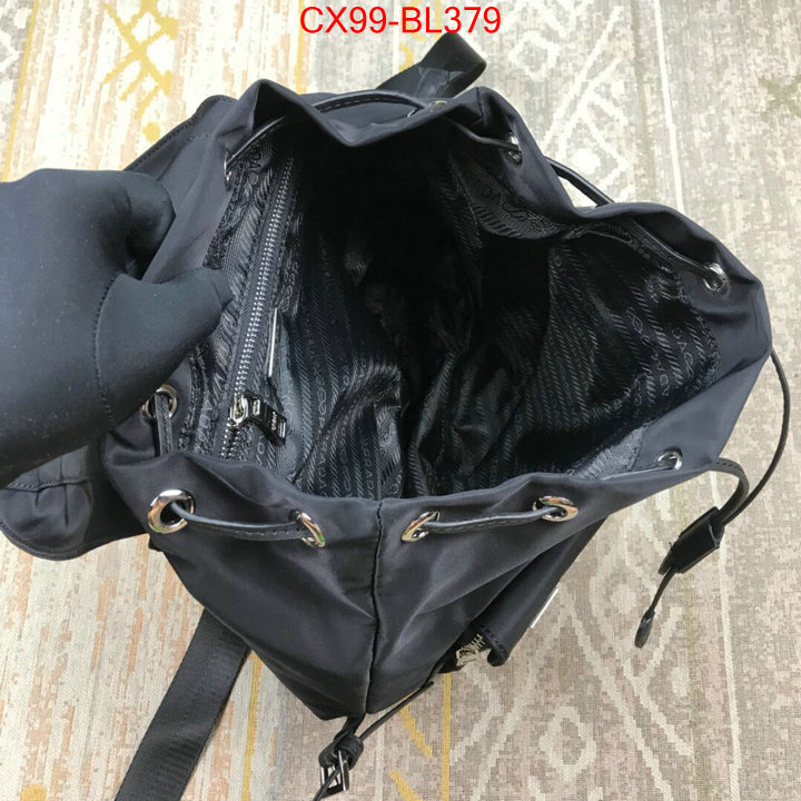 Prada Bags(4A)-Backpack-,online china ,ID: BL379,