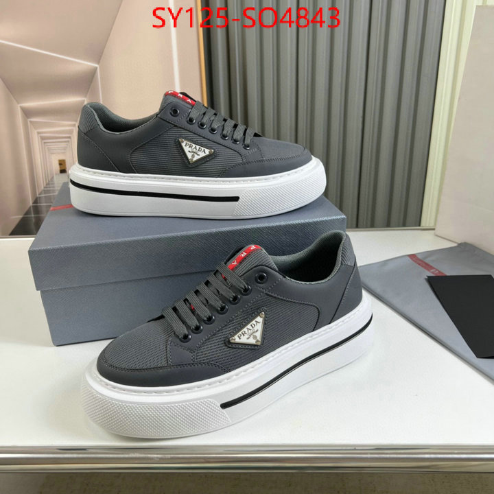 Men Shoes-Prada,replica every designer , ID: SO4843,$: 125USD