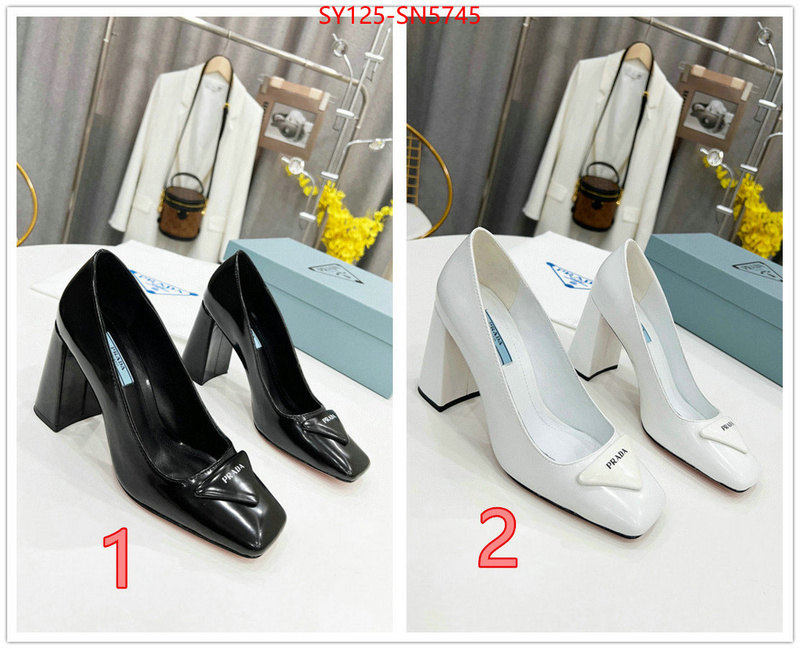 Women Shoes-Prada,replica aaaaa designer , ID: SN5745,$: 125USD