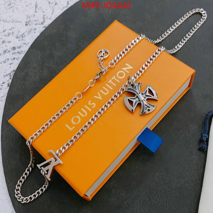 Jewelry-LV,designer high replica , ID: JO4442,$: 49USD