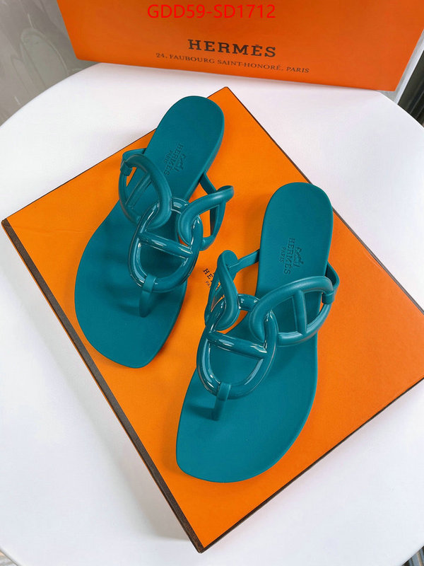 Women Shoes-Hermes,wholesale 2023 replica , ID: SD1712,$: 59USD