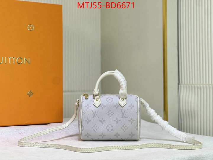 LV Bags(4A)-Speedy-,fake high quality ,ID: BD6671,$: 55USD