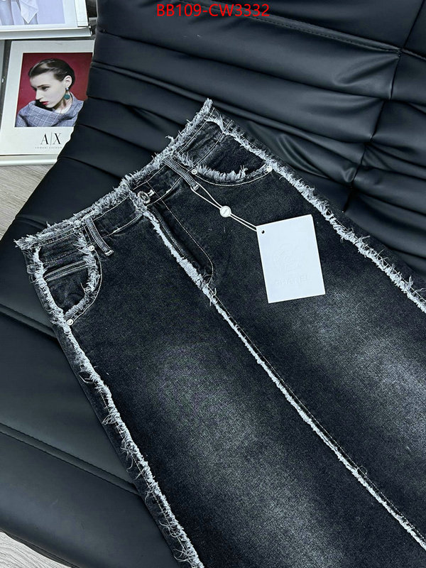 Clothing-Chanel,aaaaa replica designer ,ID: CW3332,$: 109USD