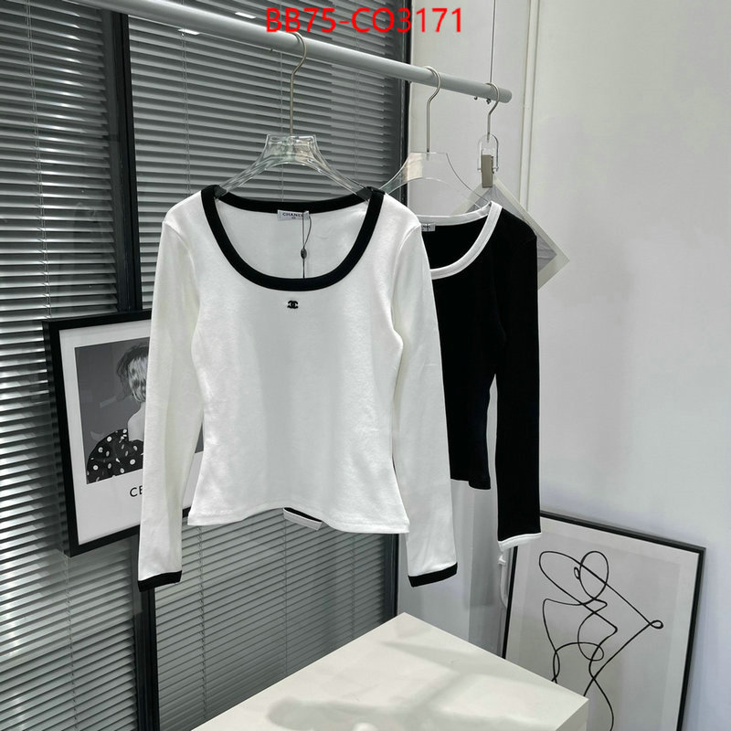 Clothing-Chanel,shop designer , ID: CO3171,$: 75USD