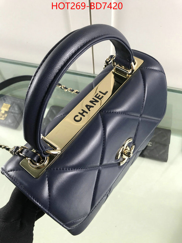 Chanel Bags(TOP)-Diagonal-,ID: BD7420,$: 269USD