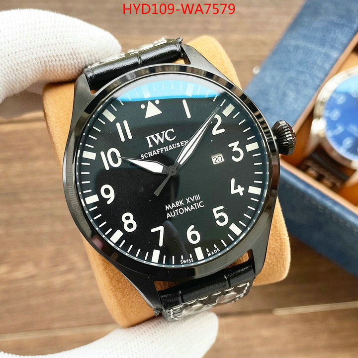 Watch(4A)-IWC,luxury fake , ID: WA7579,$: 109USD
