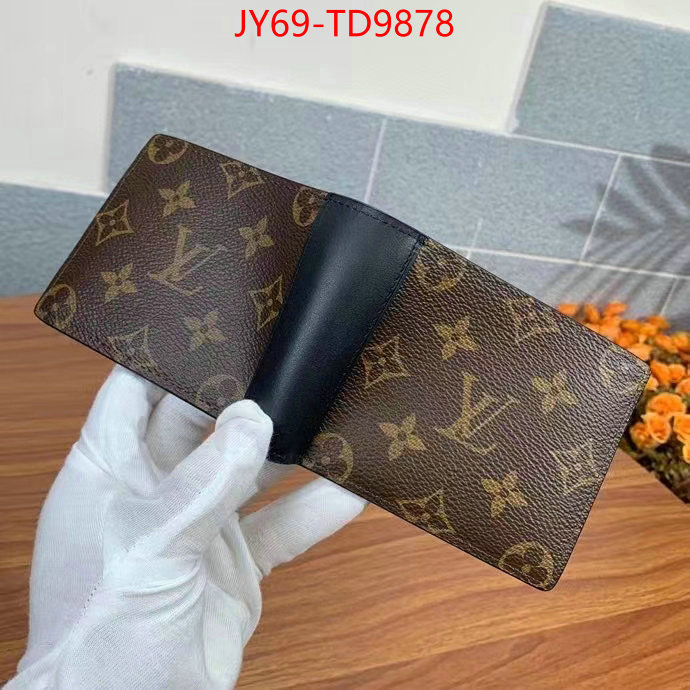 LV Bags(TOP)-Wallet,ID: TD9878,$: 69USD