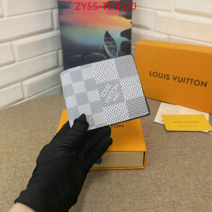 LV Bags(4A)-Wallet,top quality fake ,ID: TD9520,$: 55USD