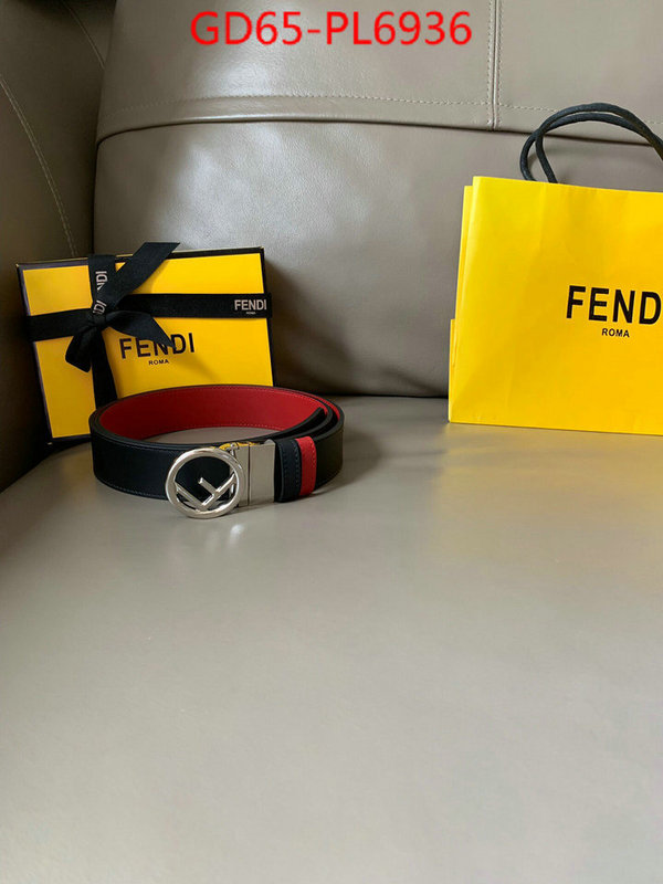 Belts-Fendi,replica 1:1 high quality , ID: PL6936,$: 65USD