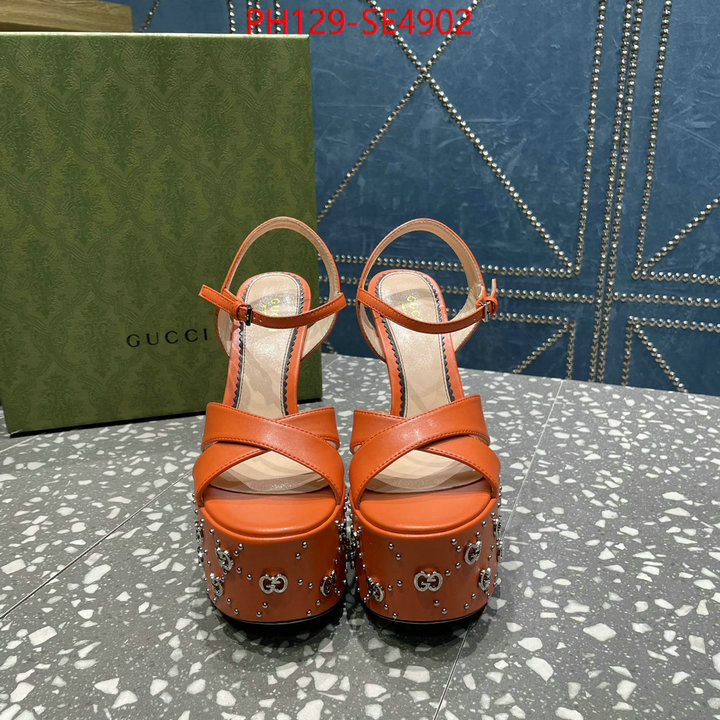 Women Shoes-Gucci,highest quality replica , ID: SE4902,$: 129USD