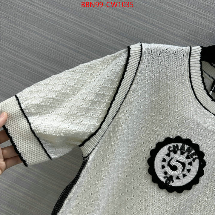 Clothing-Chanel,shop the best high quality , ID: CW1035,$: 99USD