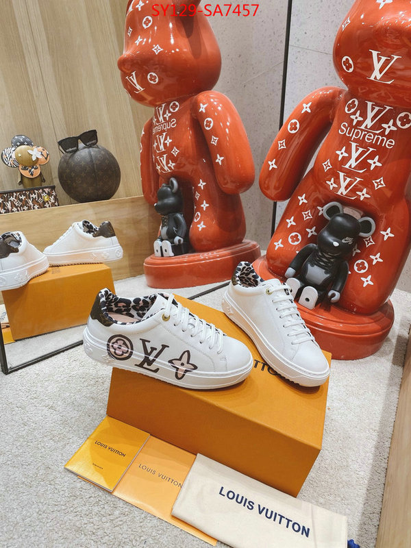 Women Shoes-LV,wholesale replica , ID: SA7457,$: 129USD