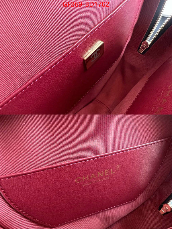 Chanel Bags(TOP)-Diagonal-,ID: BD1702,$: 269USD