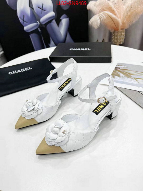 Women Shoes-Chanel,the best quality replica , ID: SN9489,$: 82USD