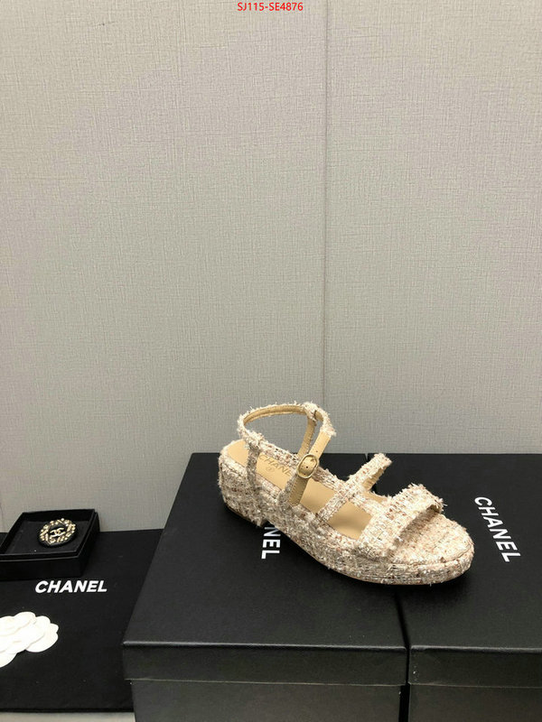 Women Shoes-Chanel,high quality , ID: SE4876,$: 115USD